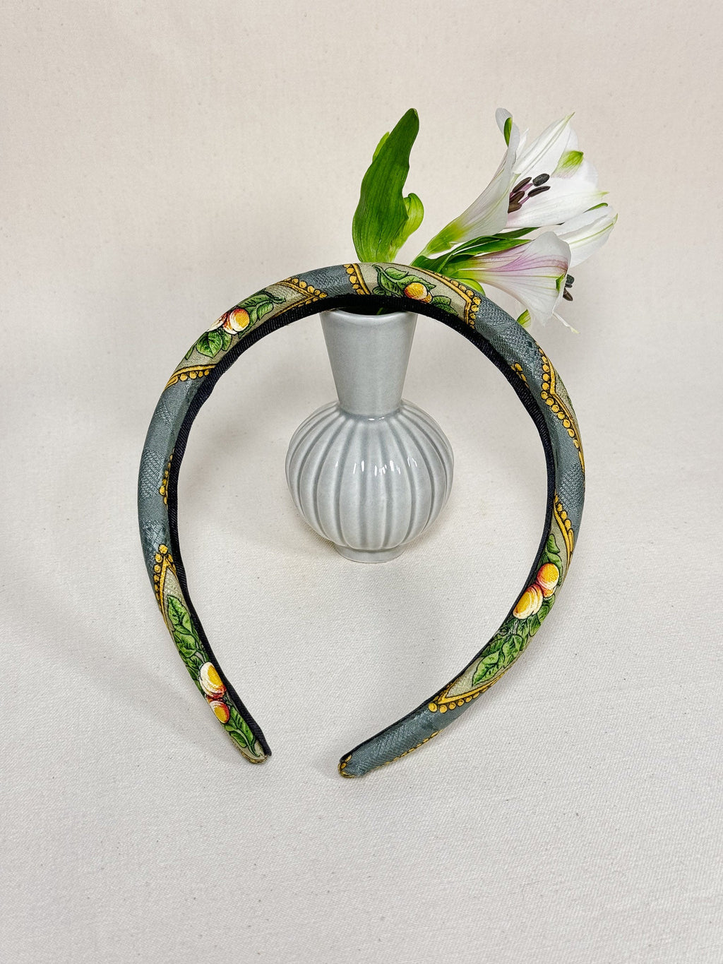 Headband Upcyclé Essentiel 'Juicy Peach'