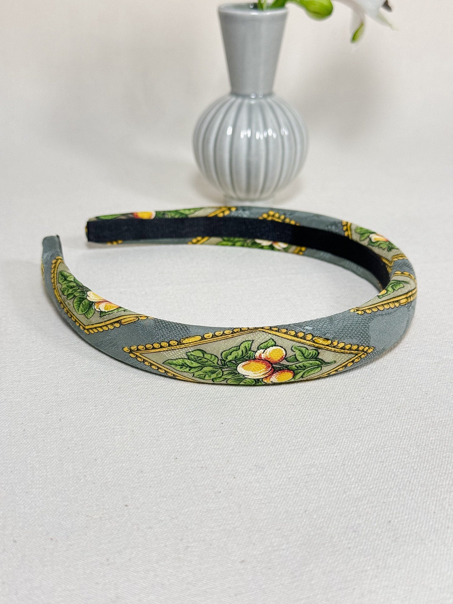 Headband Upcyclé Essentiel 'Juicy Peach'