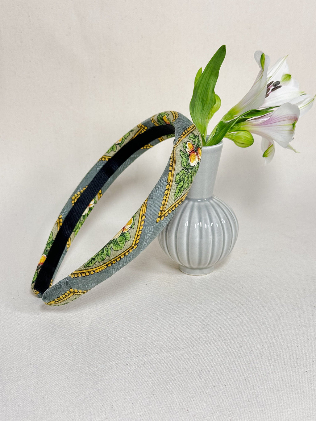 Headband Upcyclé Essentiel 'Juicy Peach'