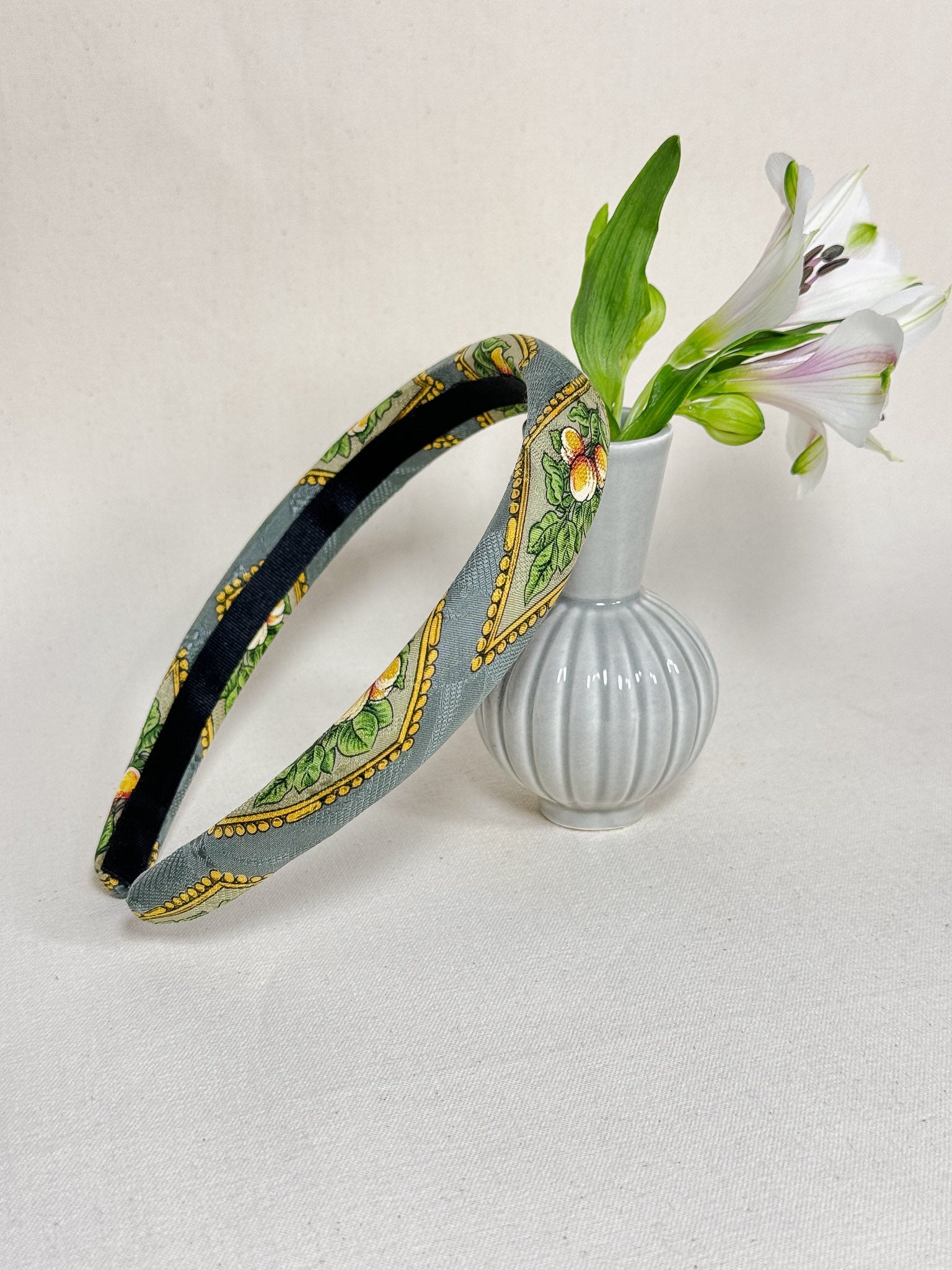 Headband Upcyclé Essentiel 'Juicy Peach'