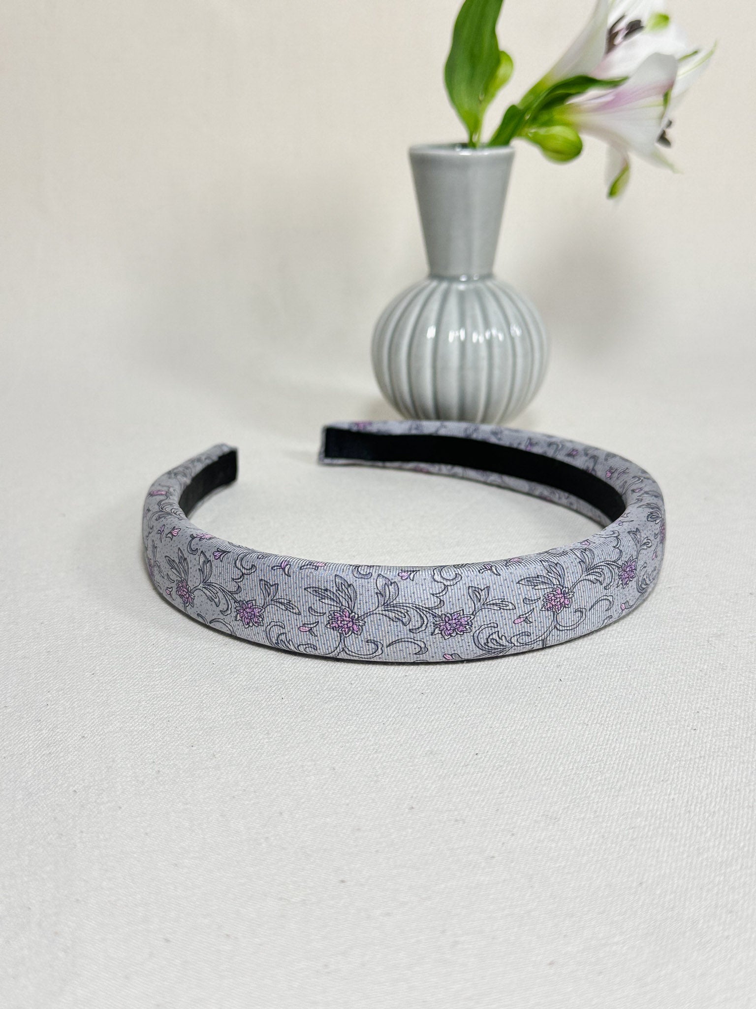 Headband Upcyclé Essentiel 'Brume de fleurs'