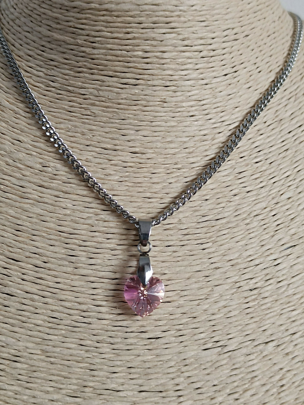 MEL/CCA Collier Cœur Argent