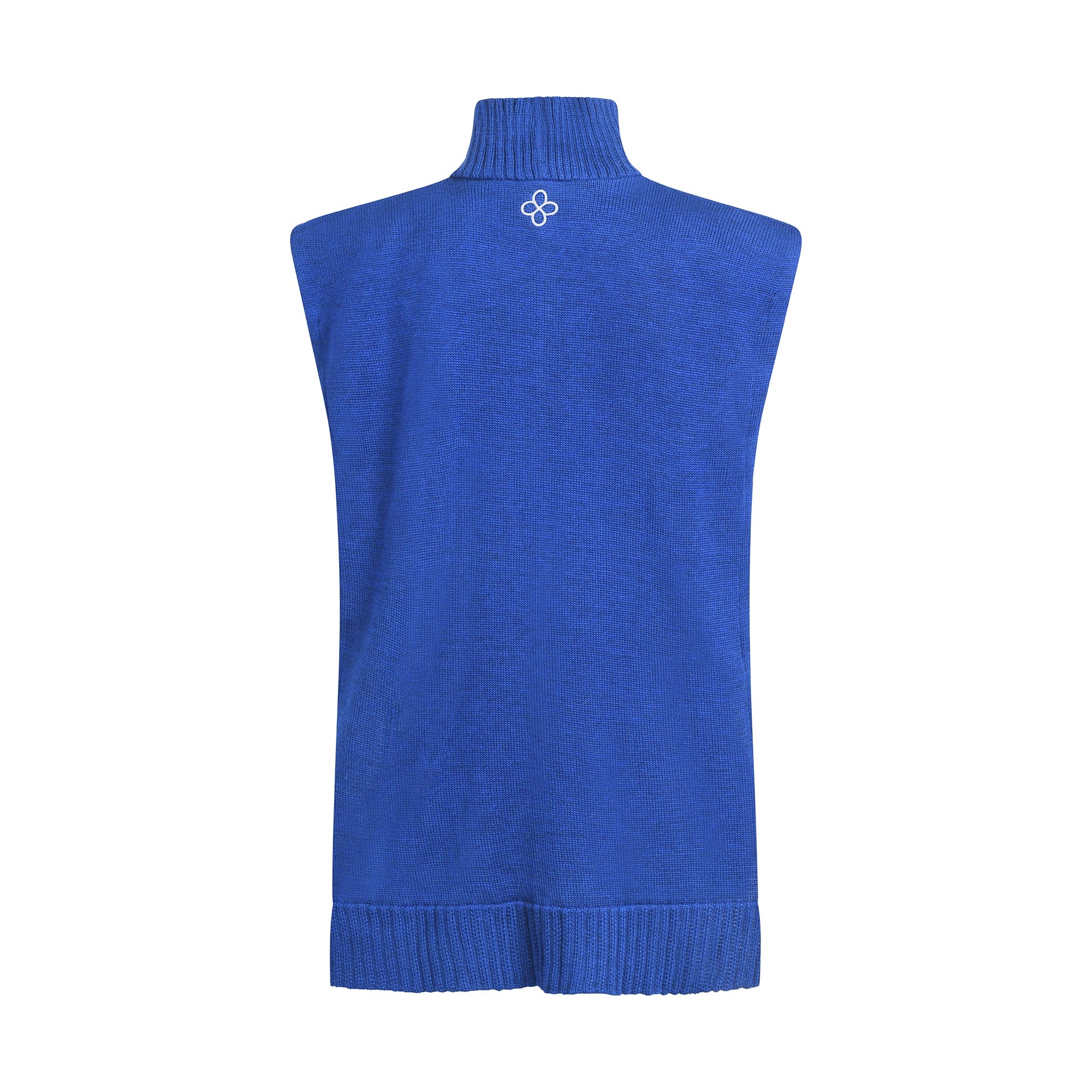 Pull Chasuble Sans Manches Unisex Chakra du 3ème Oeil en Laine Mérinos