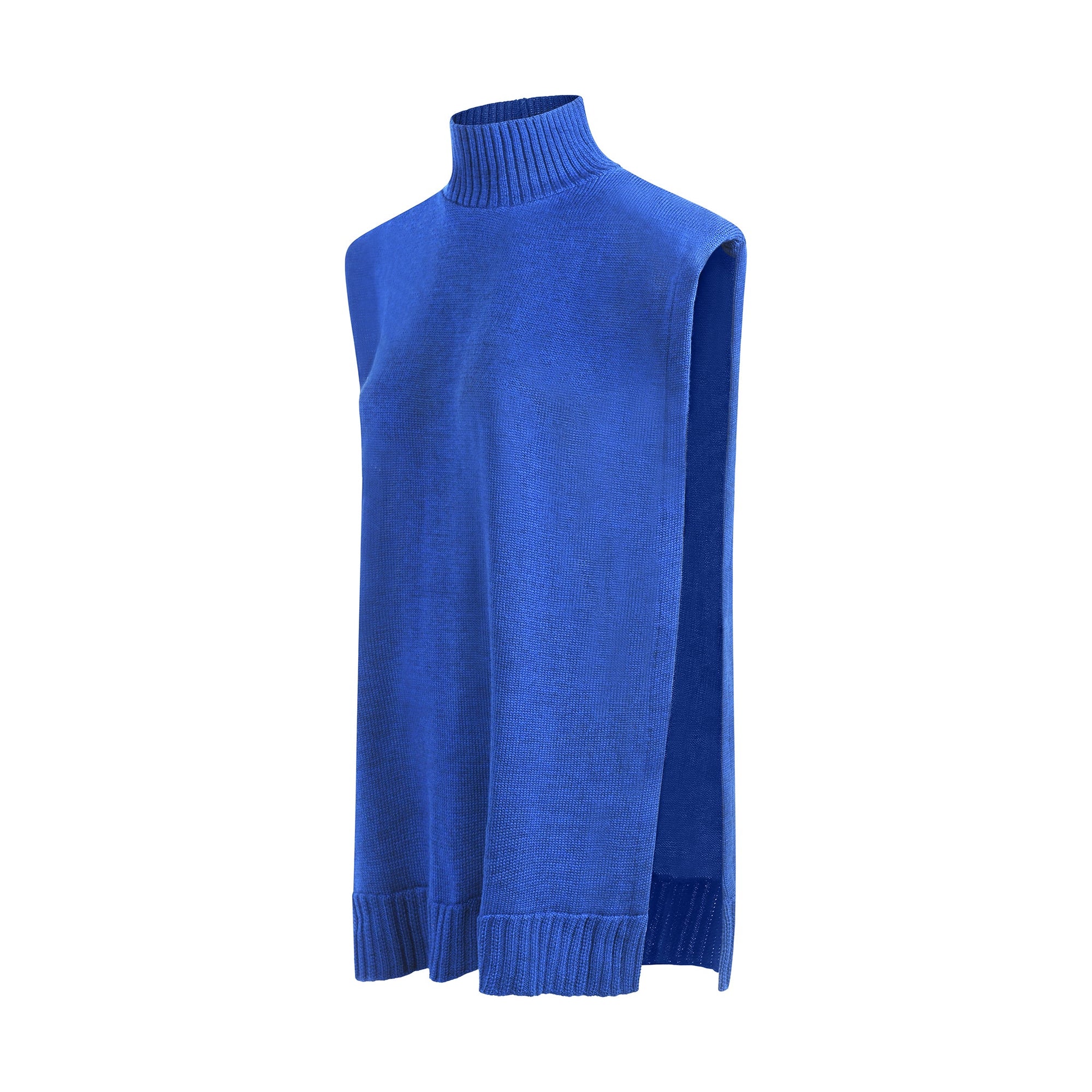 Pull Chasuble Sans Manches Unisex Chakra du 3ème Oeil en Laine Mérinos