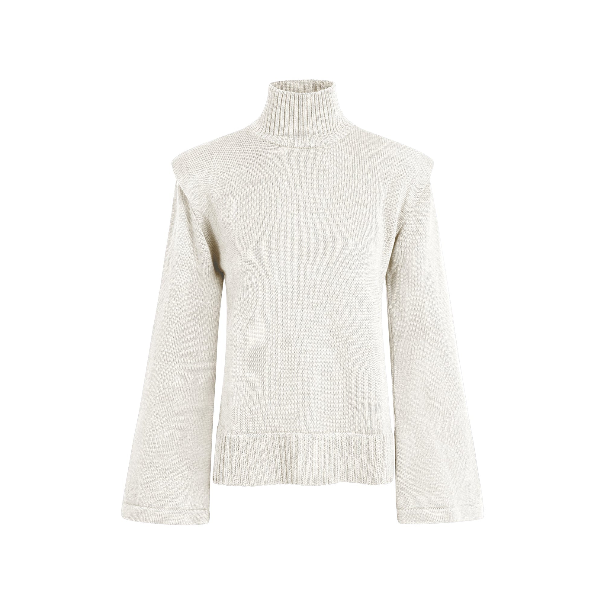 Pull Col Montant Divine Harmonie en Laine Mérinos