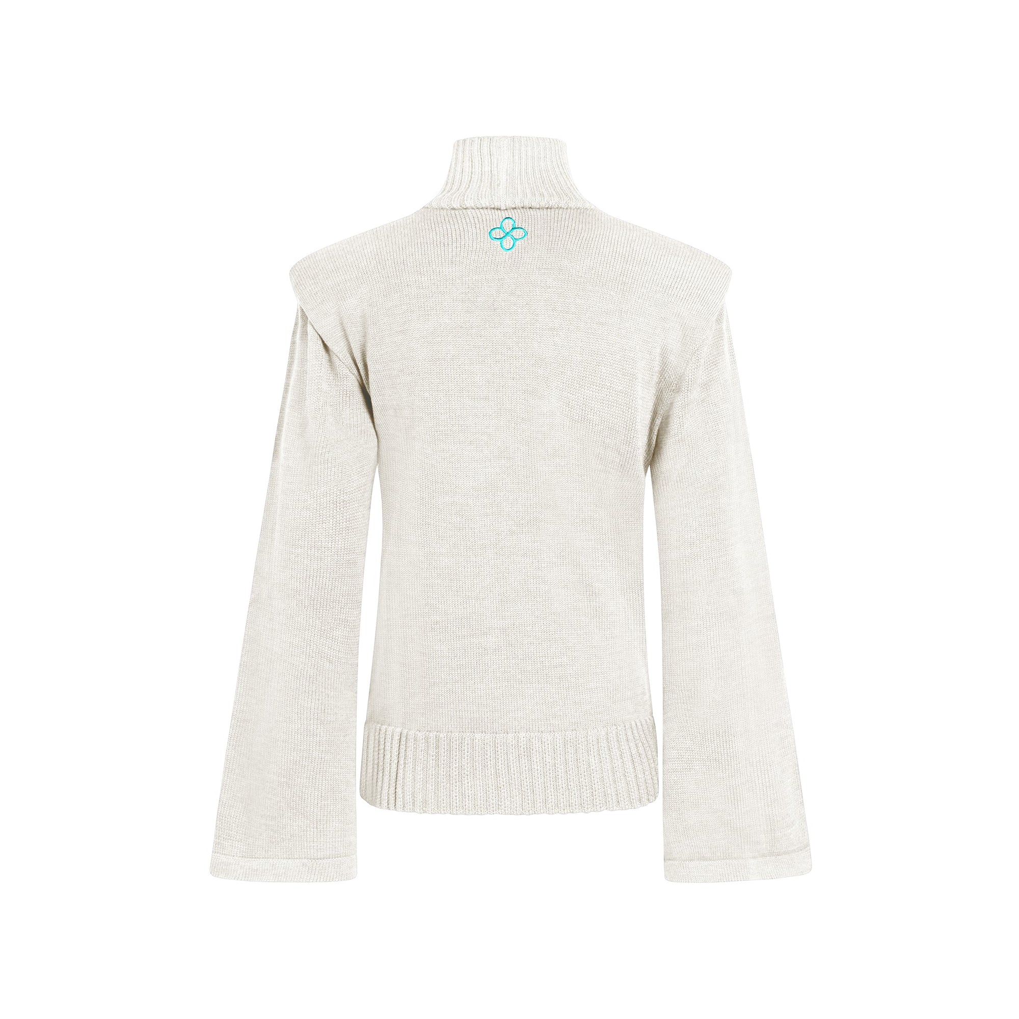 Pull Col Montant Divine Harmonie en Laine Mérinos