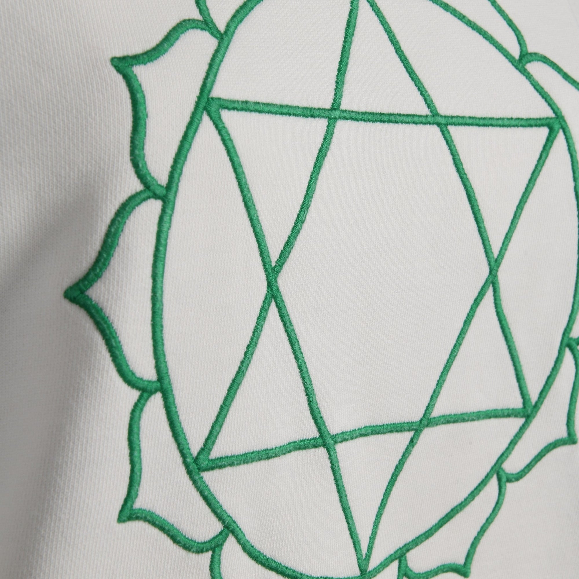 Sweat Unisex Chakra du Coeur en Coton Bio