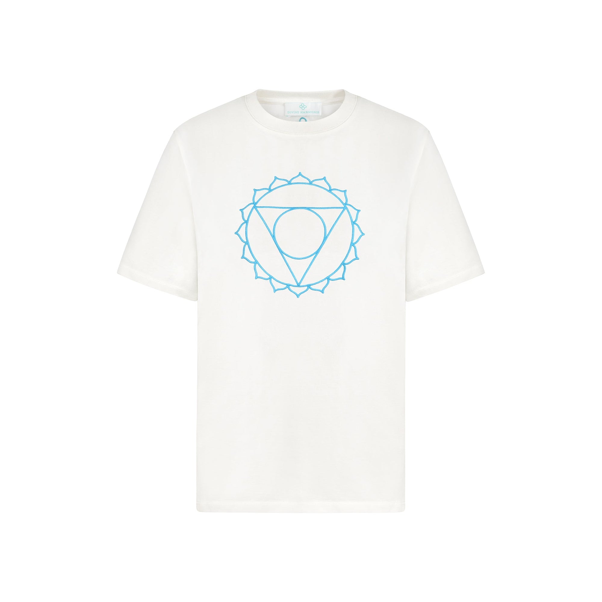 Tee-shirt Unisex Chakra de la Gorge en Coton Bio