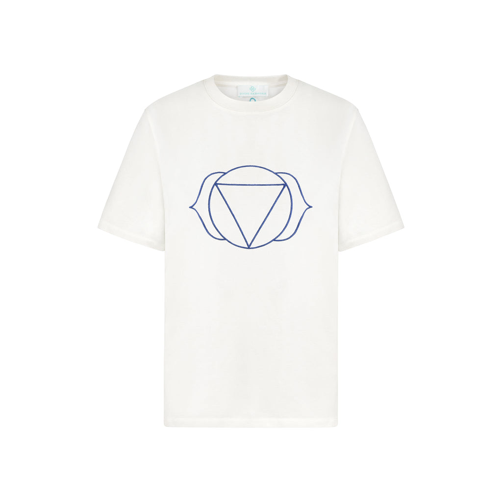 Tee-shirt Unisex Chakra du 3ème Oeil en Coton Bio