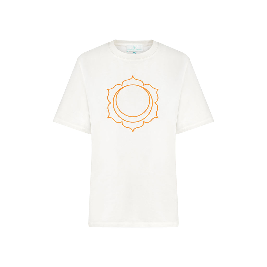 Tee-shirt Unisex Chakra Sacré en Coton Bio