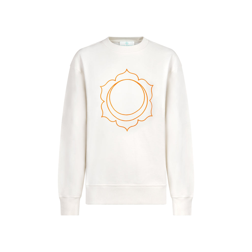 Sweat Unisex Chakra Sacré en Coton Bio