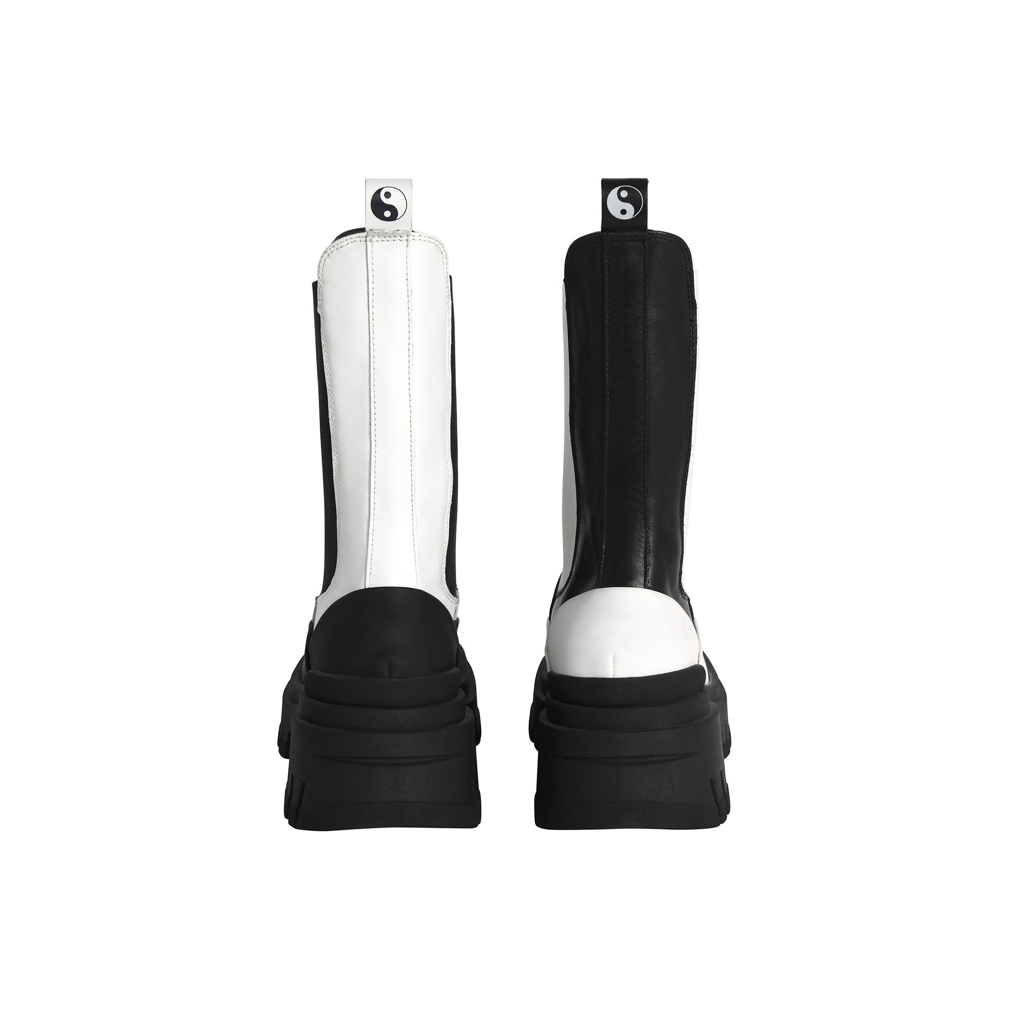 Boots Chelsea Yin & Yang en Cuir