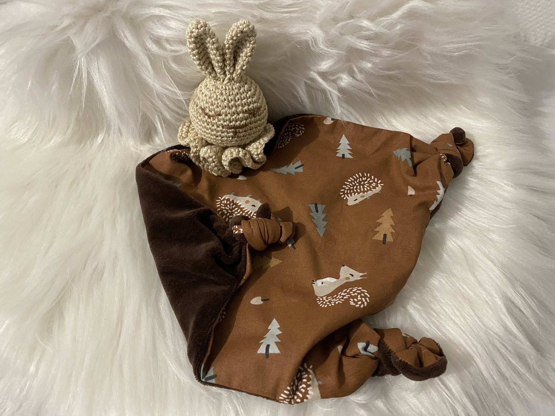 DOUDOU LAPIN ANIMAUX DE LA FORET