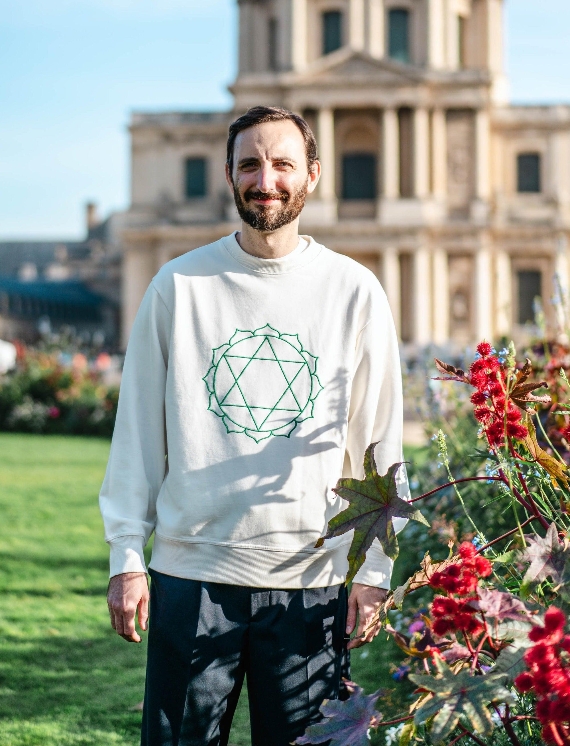 Sweat Unisex Chakra du Coeur en Coton Bio - Divine Harmonie