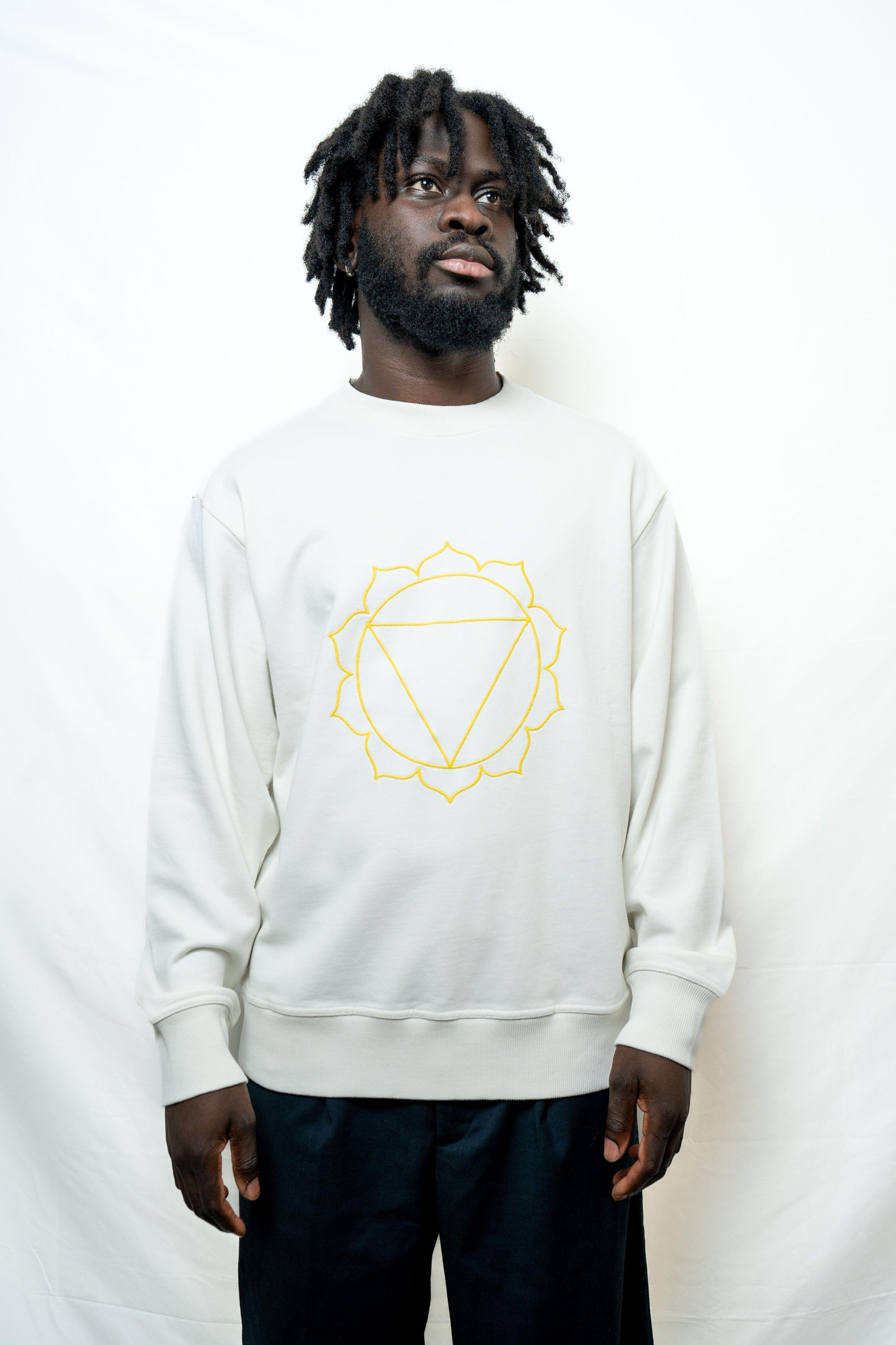 Sweat Unisex Chakra du Plexus Solaire en Coton Bio - Divine Harmonie