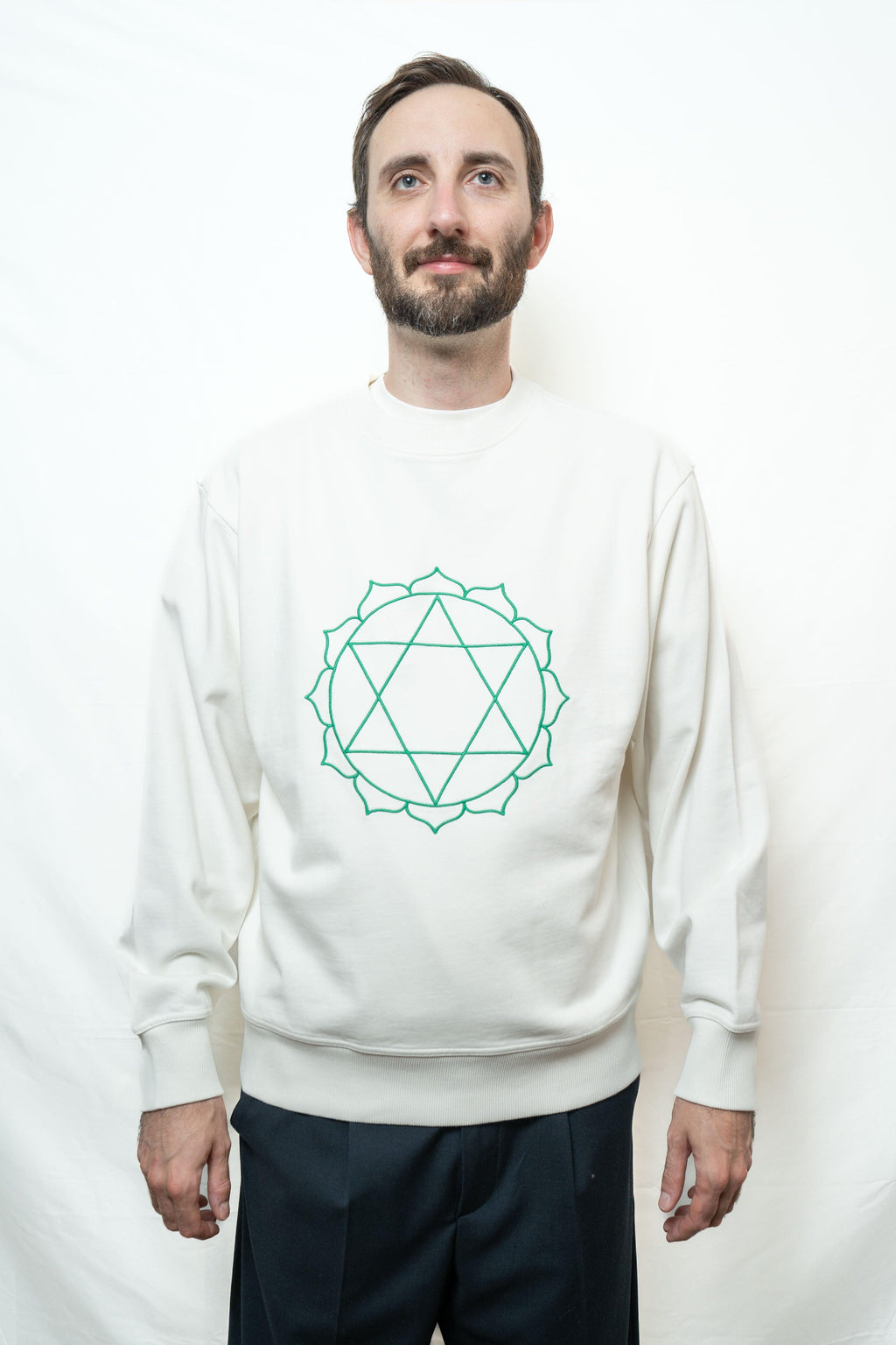 Sweat Unisex Chakra du Coeur en Coton Bio - Divine Harmonie