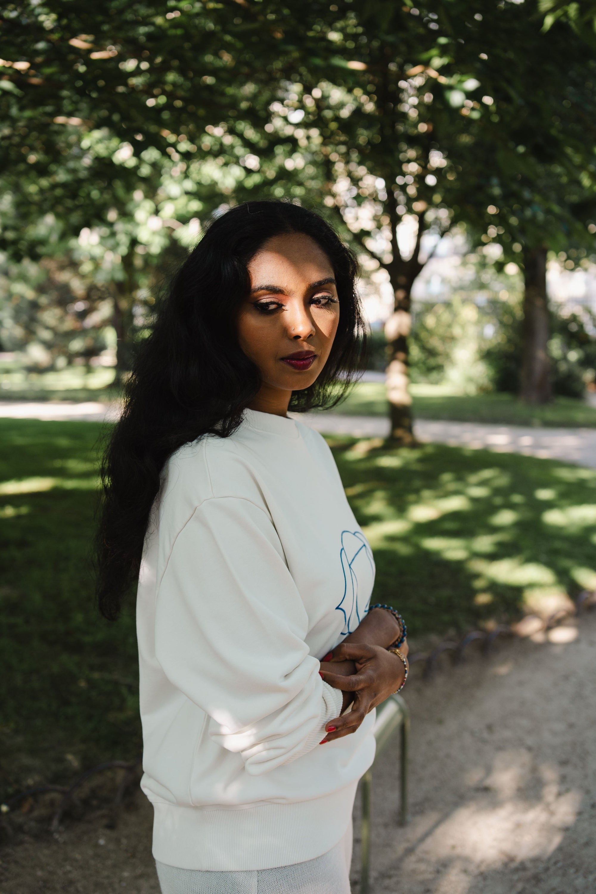 Sweat Unisex Chakra du 3ème Oeil en Coton Bio