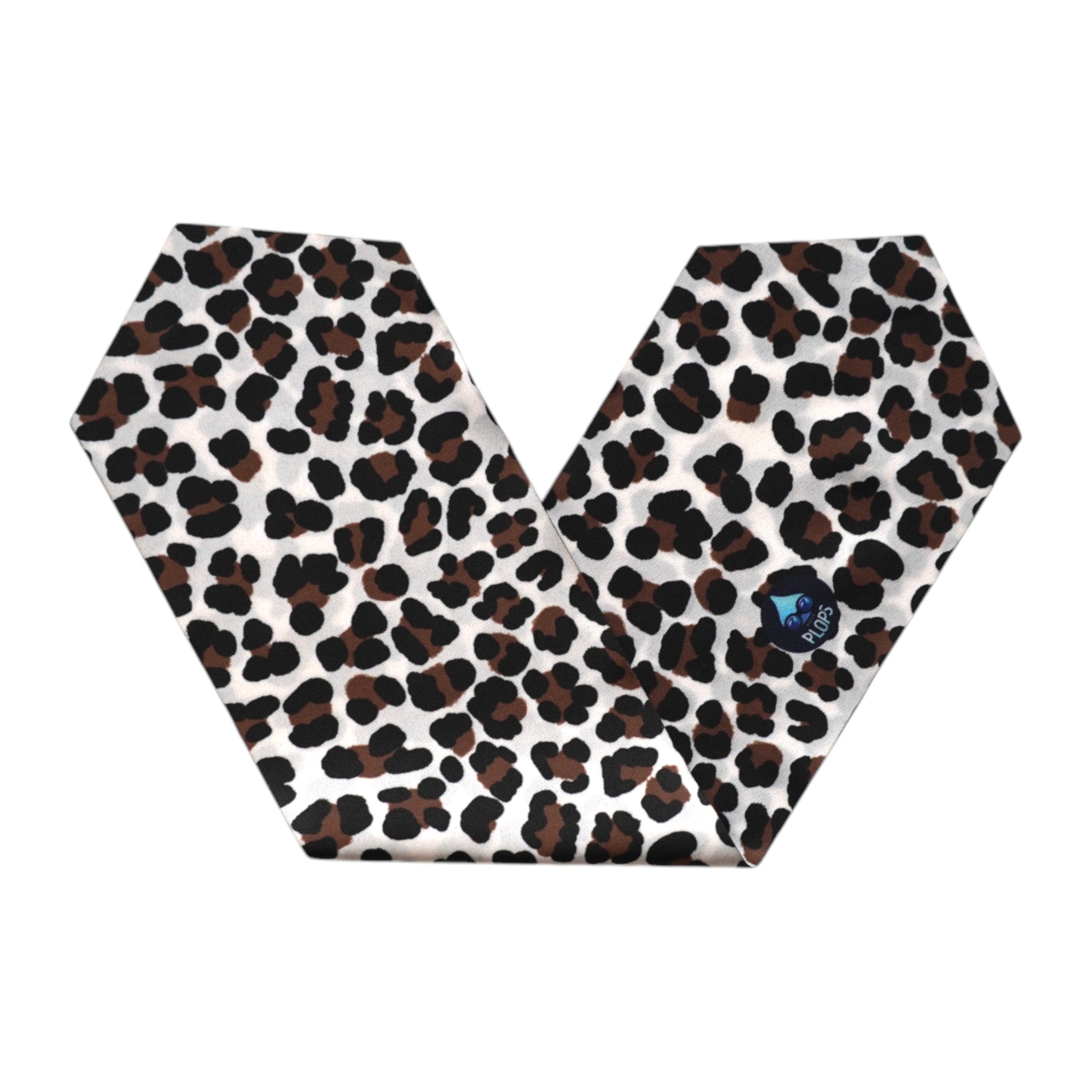 Brown and Black Leopard - Adult Swimming Goggles