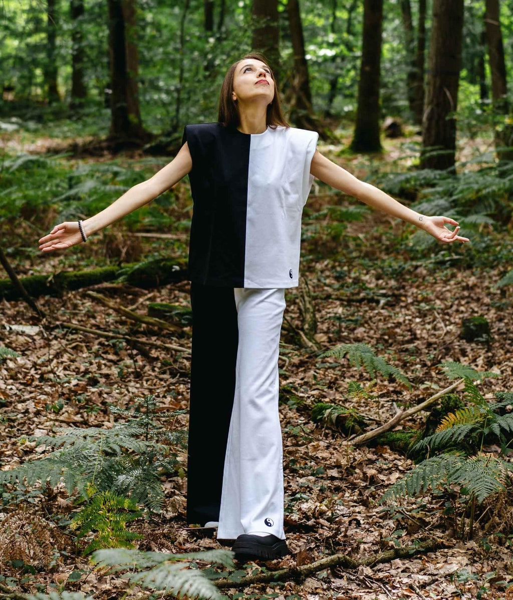 Pantalon Yin & Yang en Coton Bio - Divine Harmonie