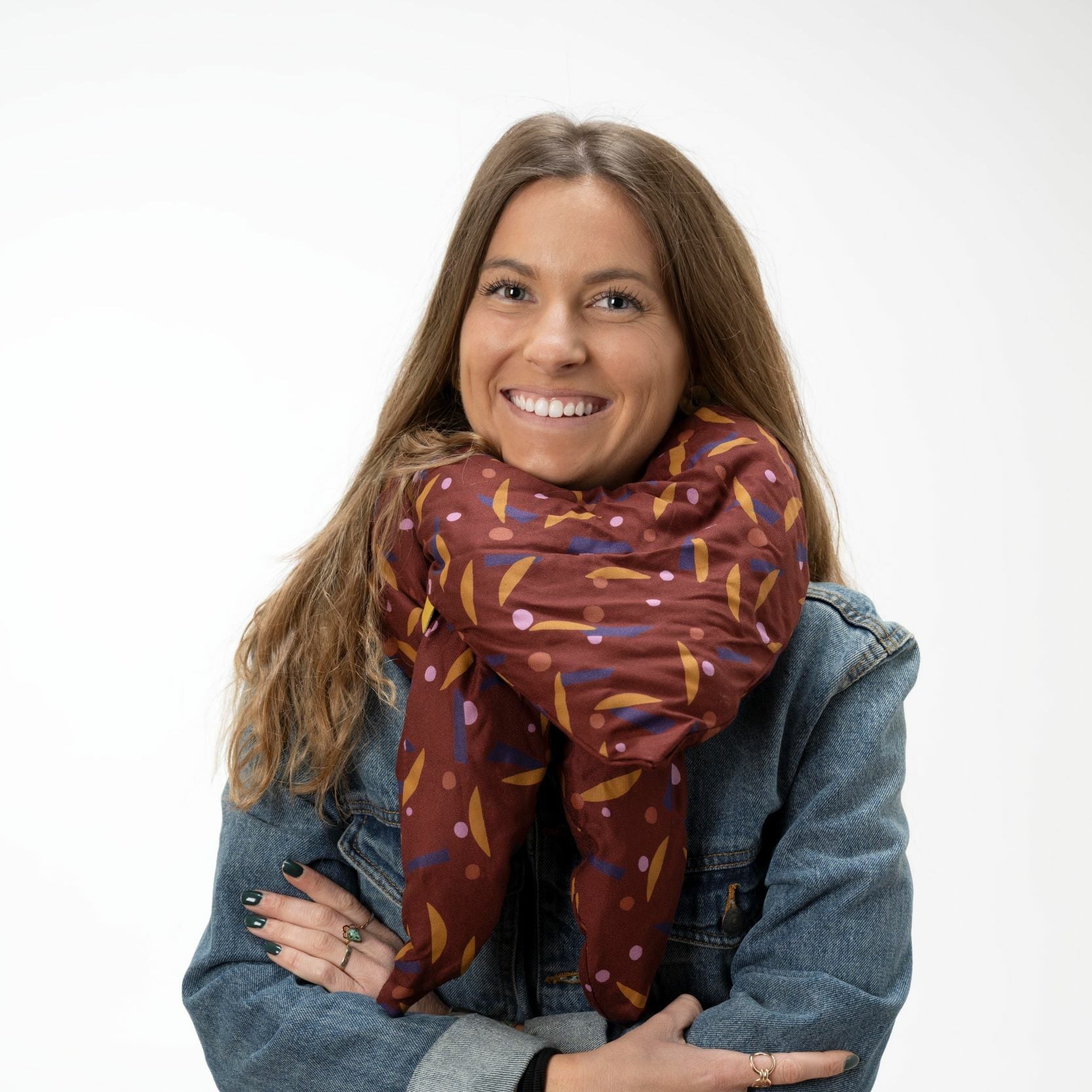Foulard Rouge et Pois