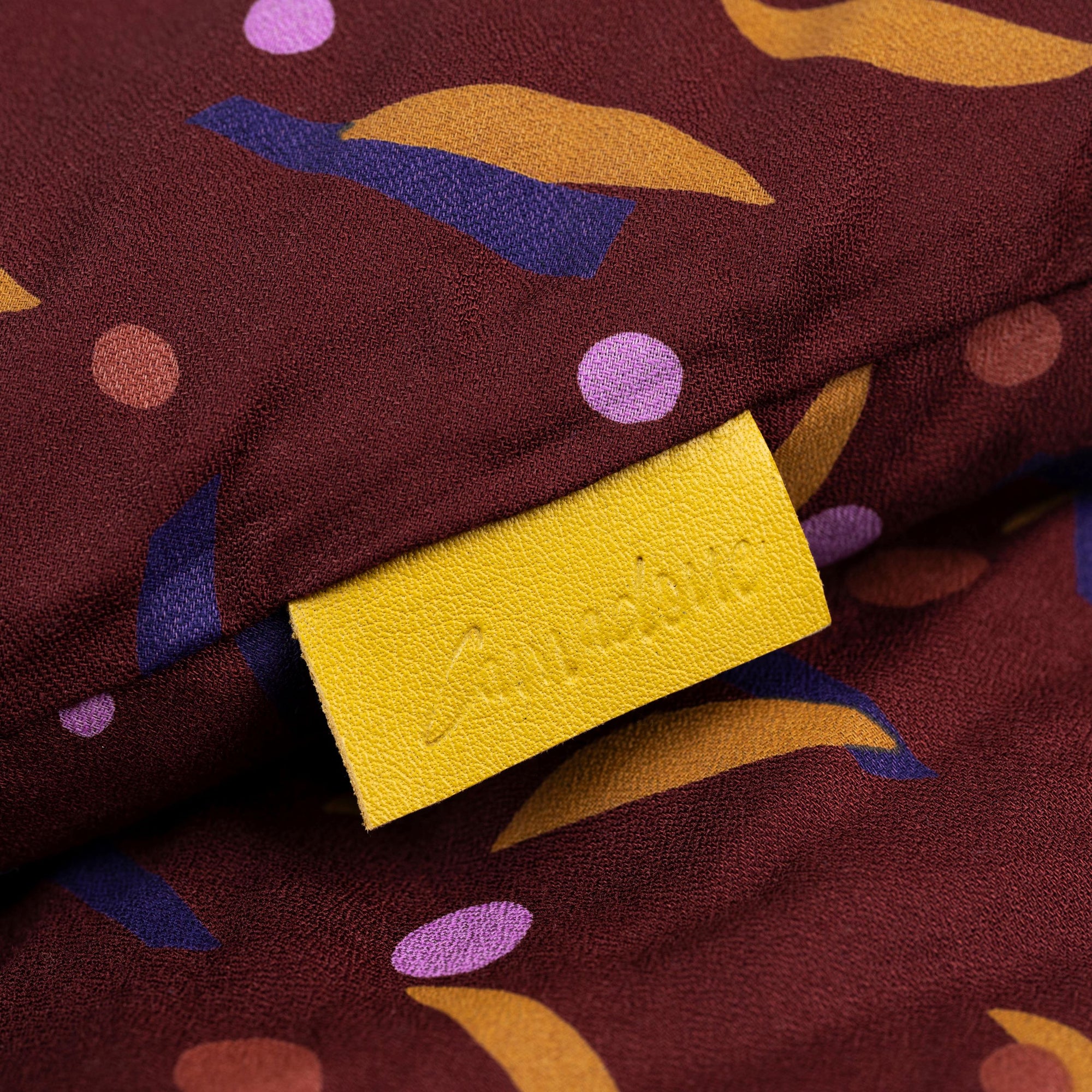Foulard Rouge et Pois