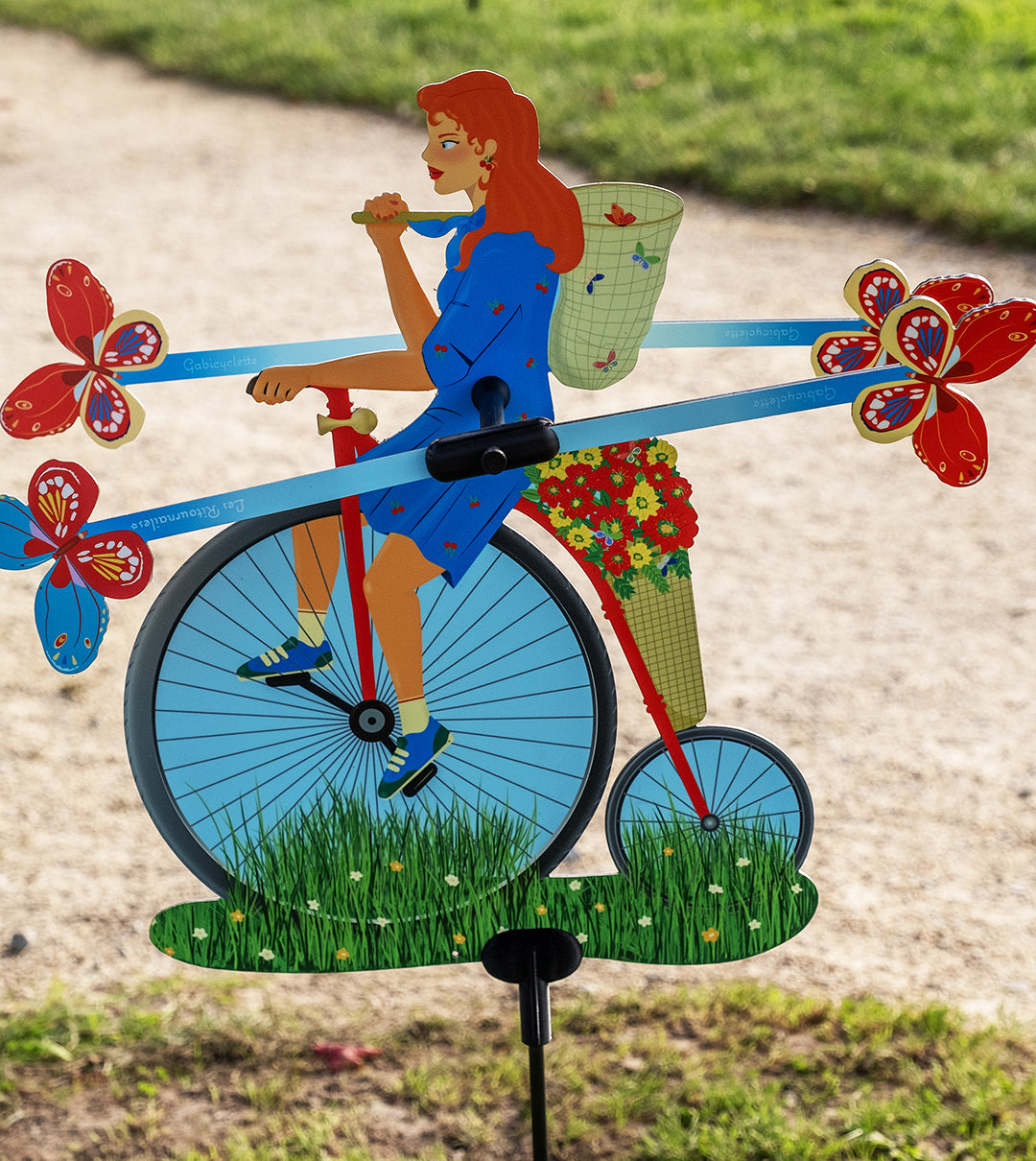 Gabi Weather Vane Cyclette
