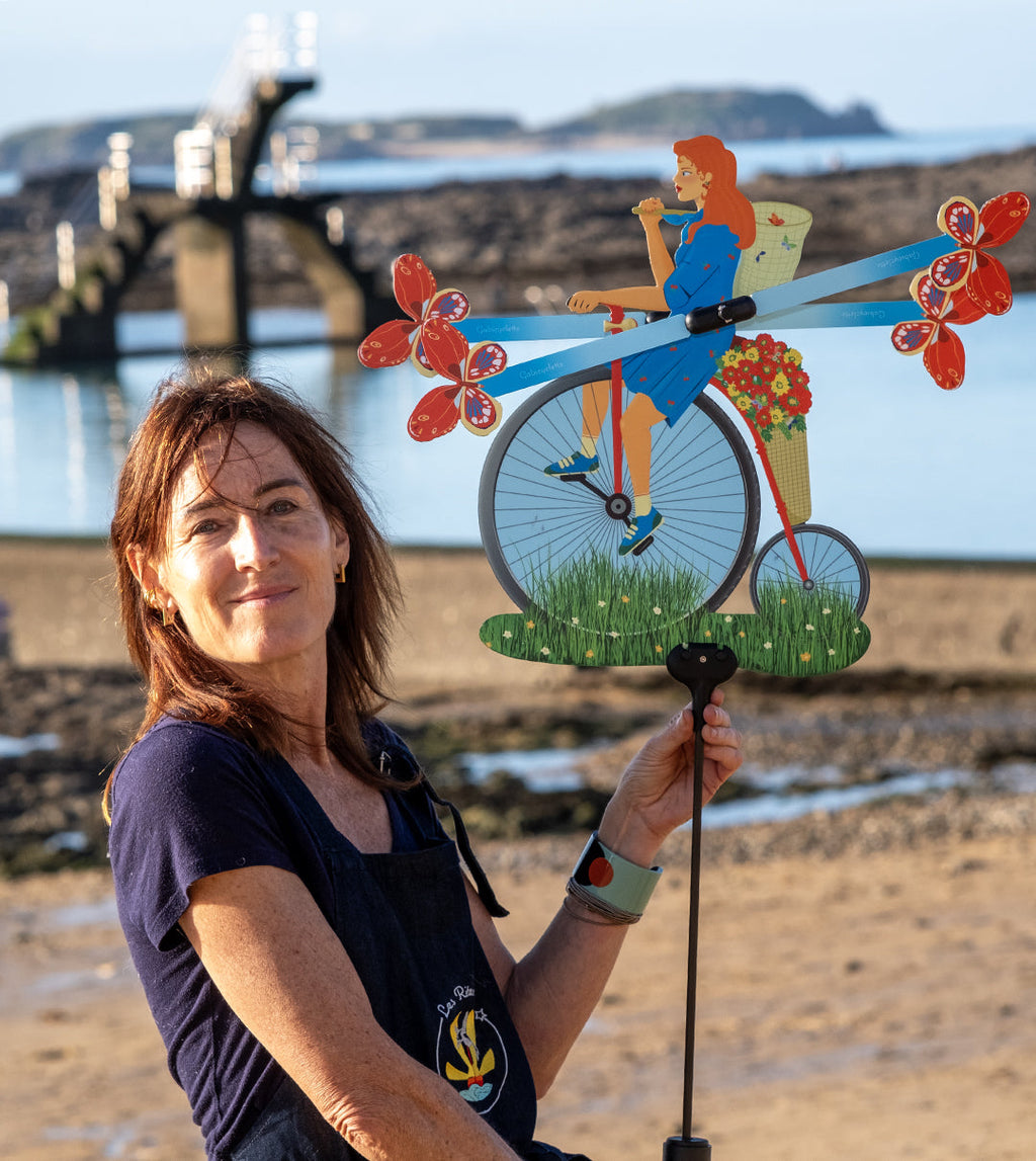 Gabi Weather Vane Cyclette