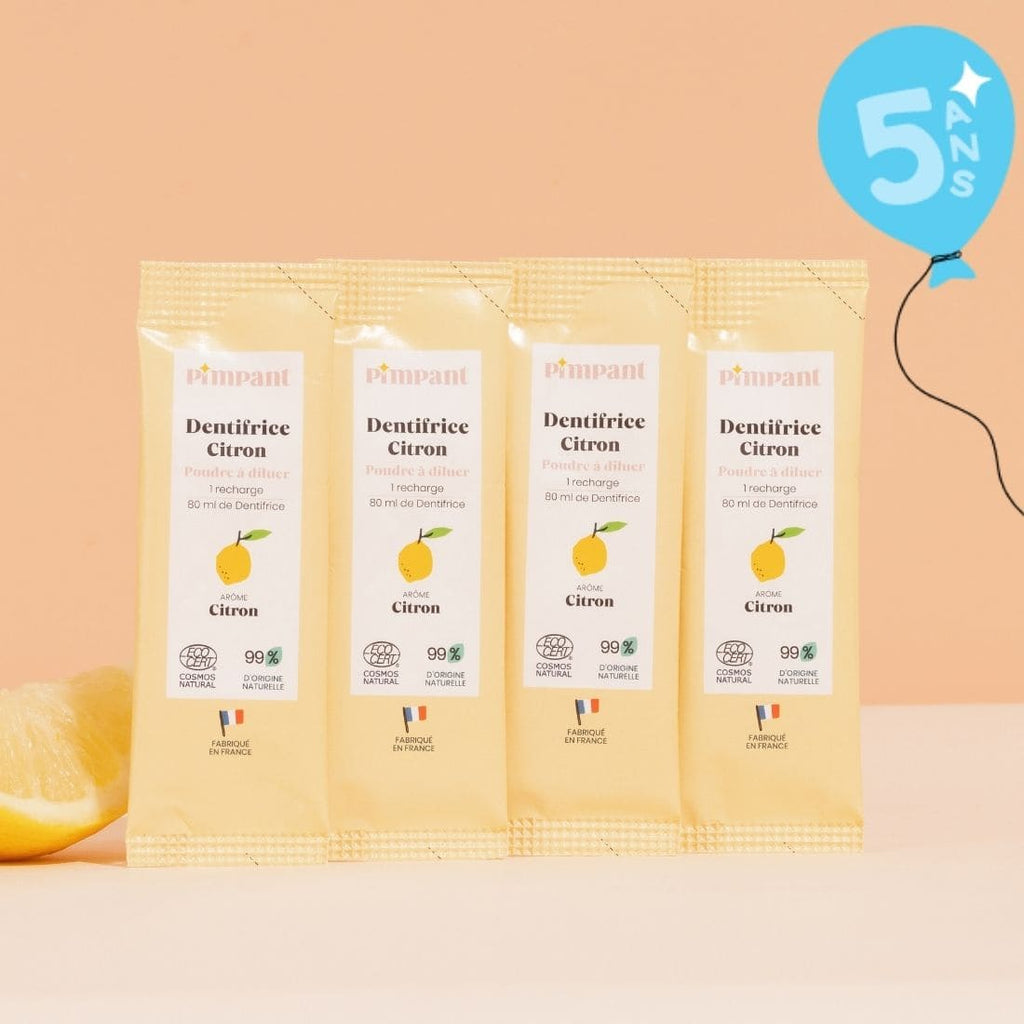 Recharges Dentifrice Citron (X4)