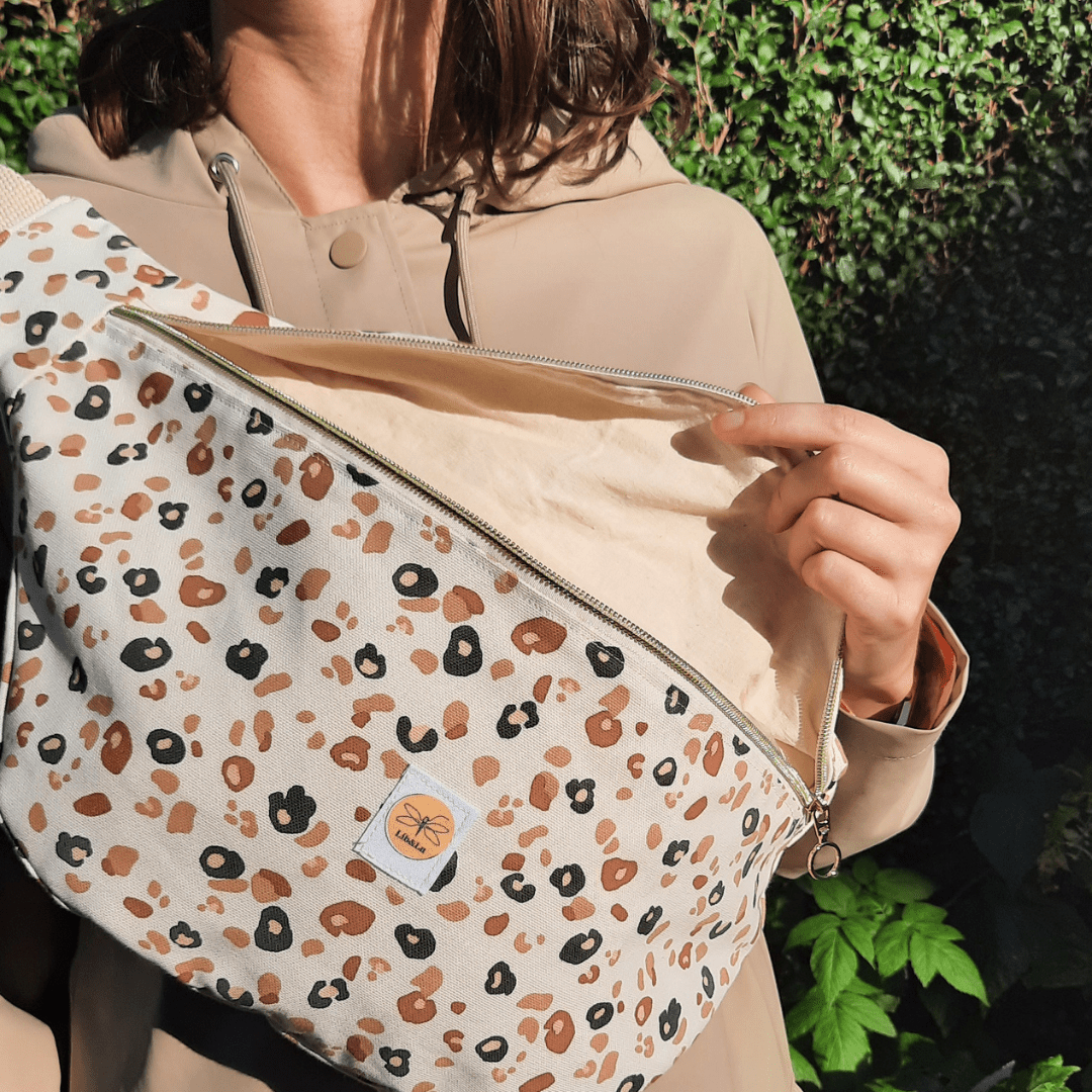 Sac banane Léopard