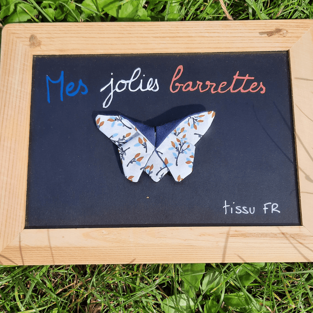 Barrette/broche papillon