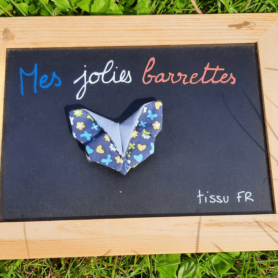 Barrette/broche papillon