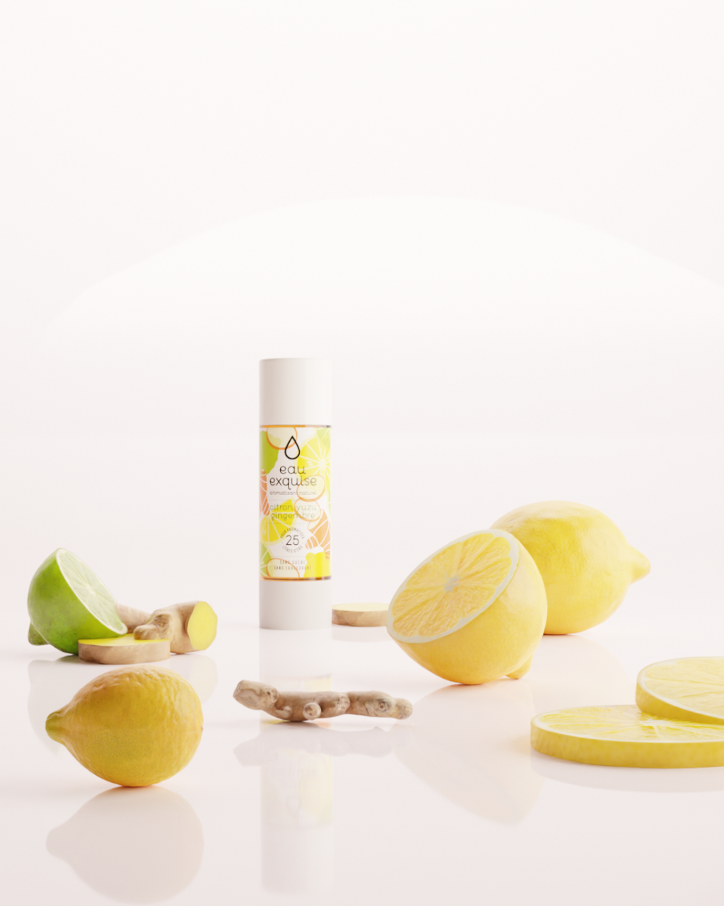 exquisite water - Yuzu Ginger Lemon
