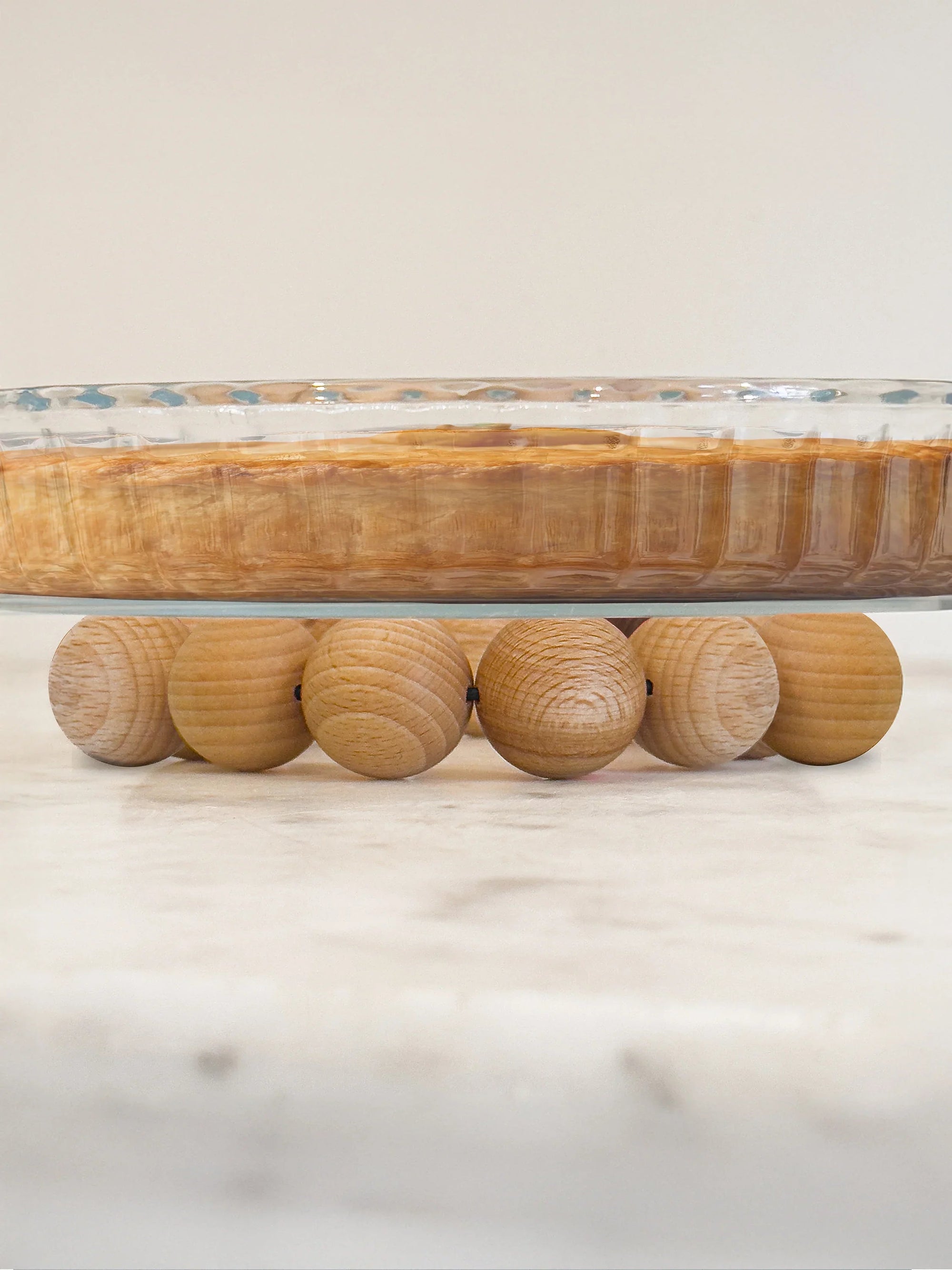 Dessous de plat en bille de hêtre massif 