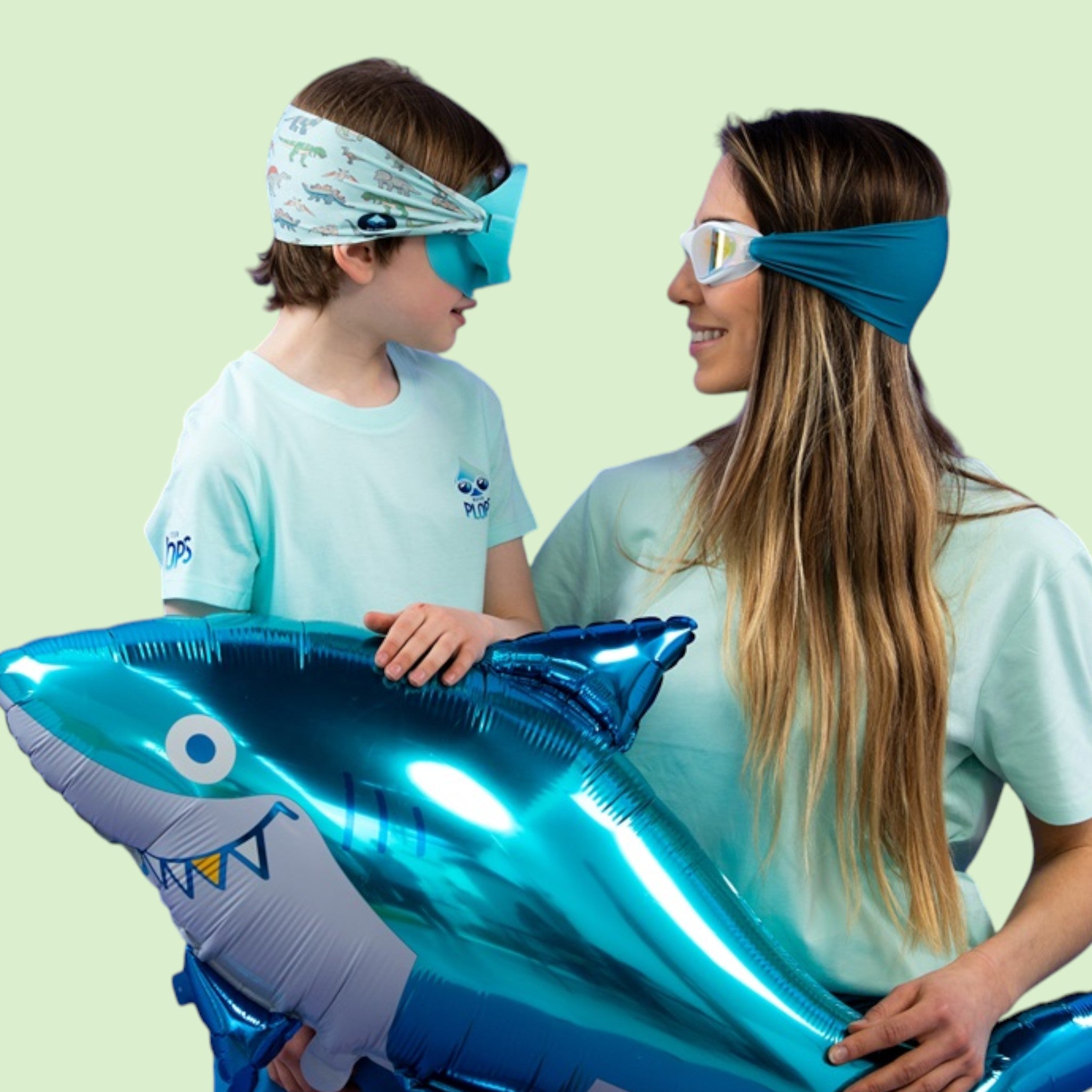 Teal Solid - Adult Swimming Goggles