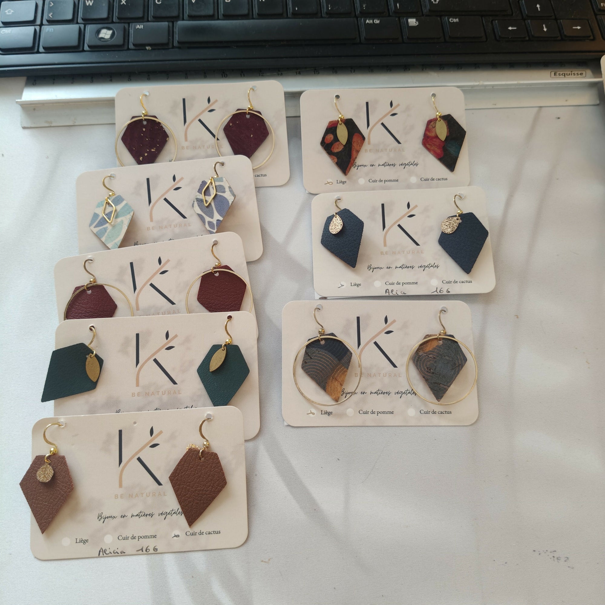 Boucles d'oreilles femme automne hiver 16E