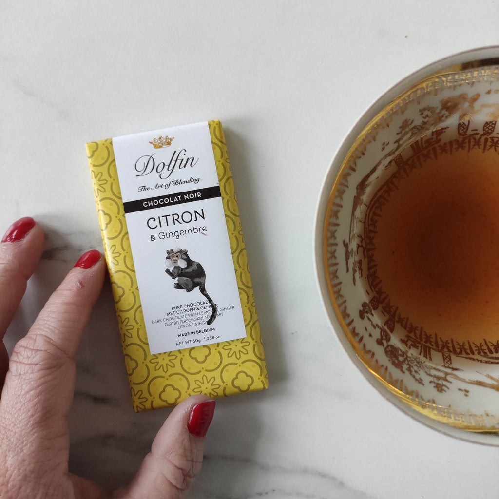 mini tablette chocolat noir citron & gingembre, livraison chocolat, chocolatiers, tablettes de chocolat plaques de chocolat, chocolat d'exception chocolat noir chocolat au lait cadeau de chocolat 