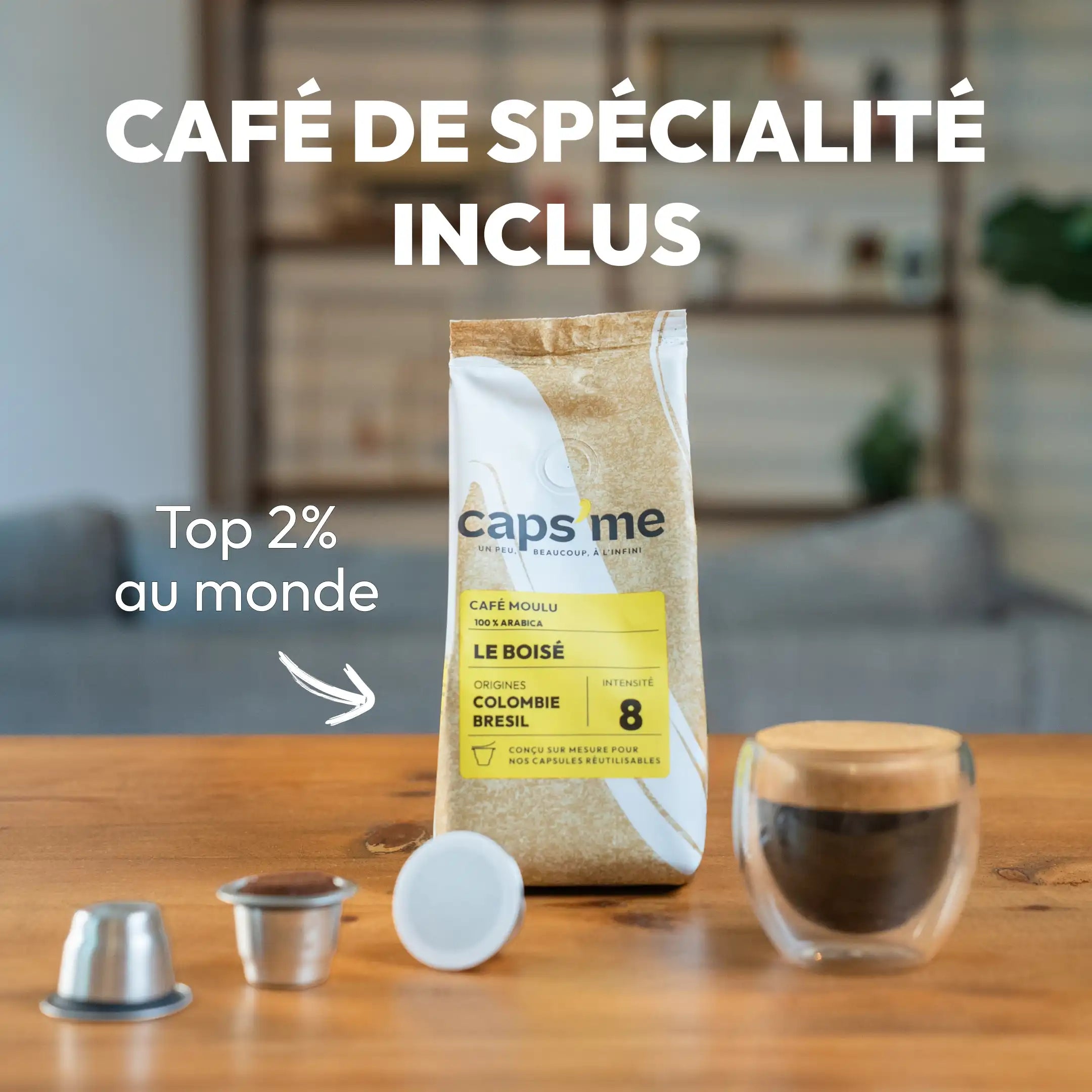 Le coffret Twist compatible Nespresso® Original*