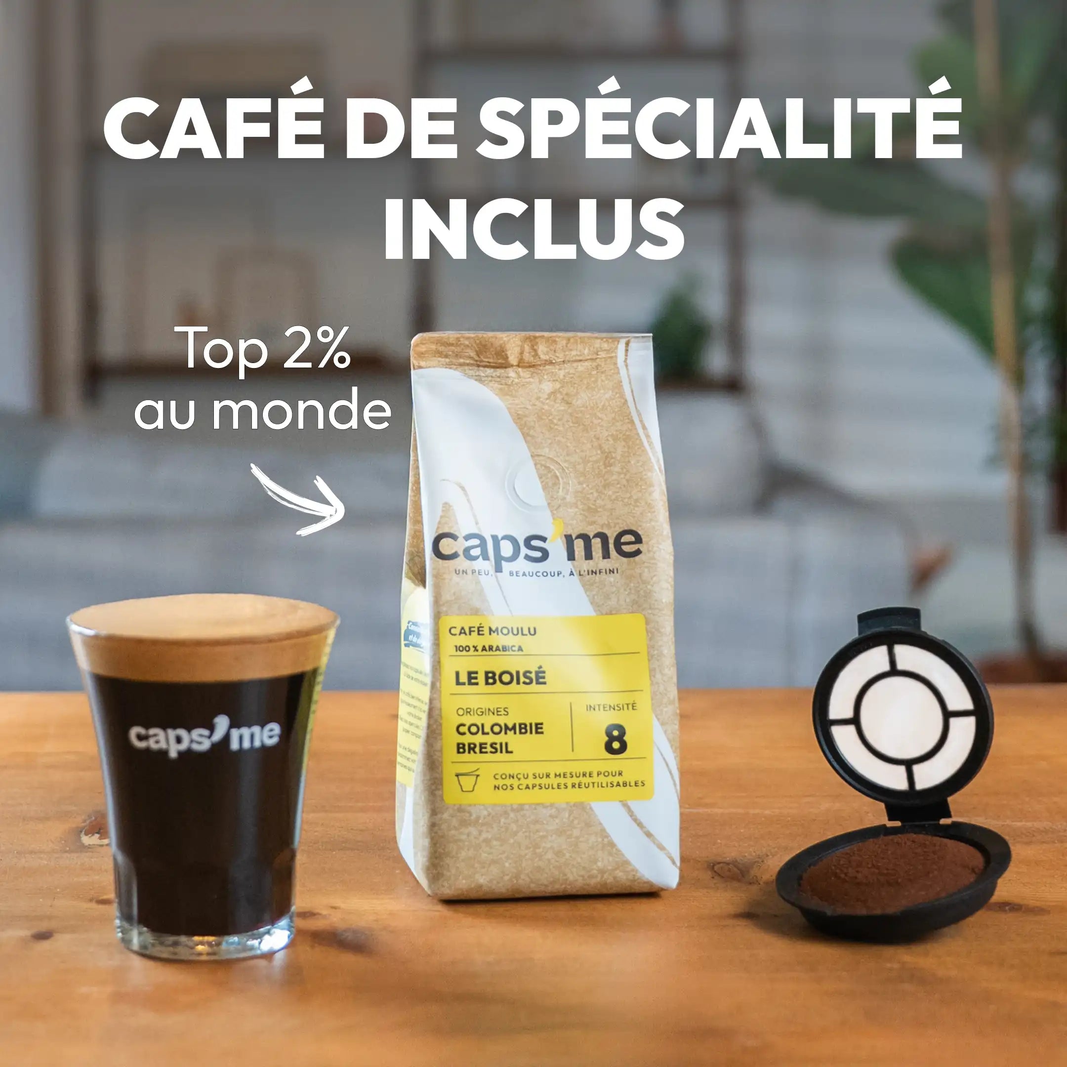 Coffret capsules de café compatible Senseo®*
