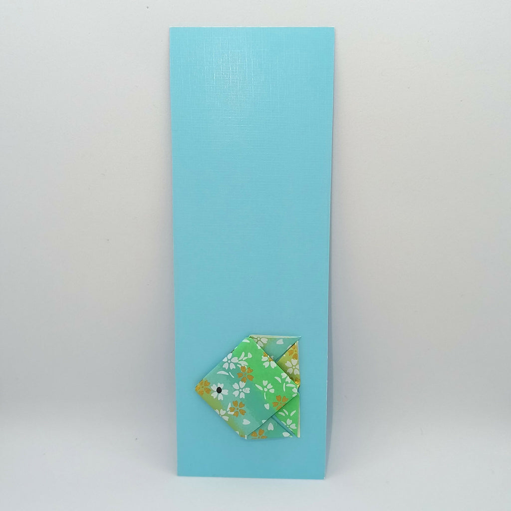 Atelier origami carte de vœux & marque-page
