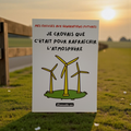 CARTE POSTALE "EOLIENNES"