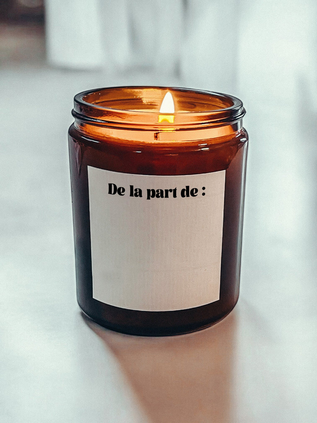 Etiquette au verso à personnaliser avec le prénom de l'enfant