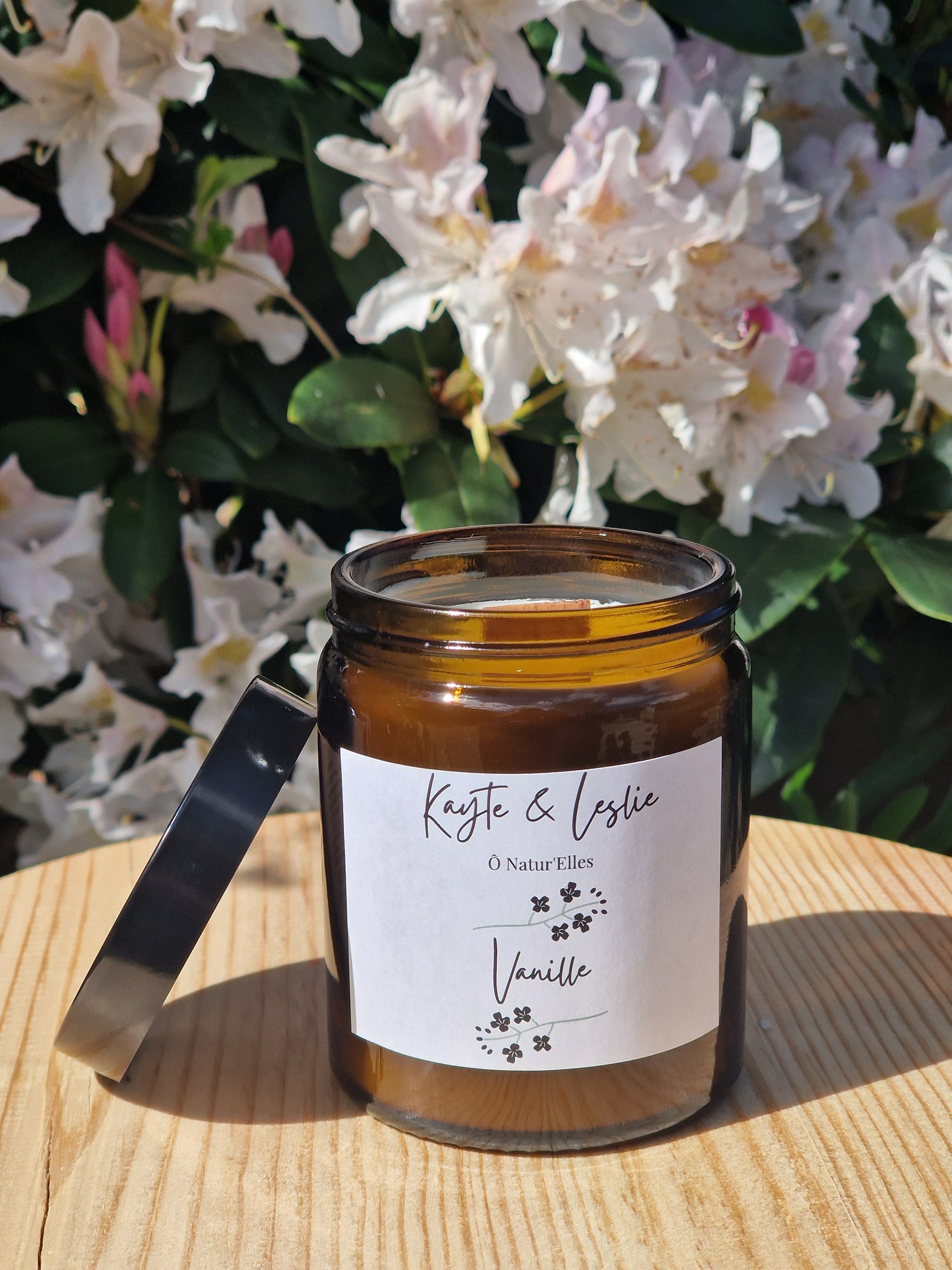 Bougie parfumée végétale "VANILLE"