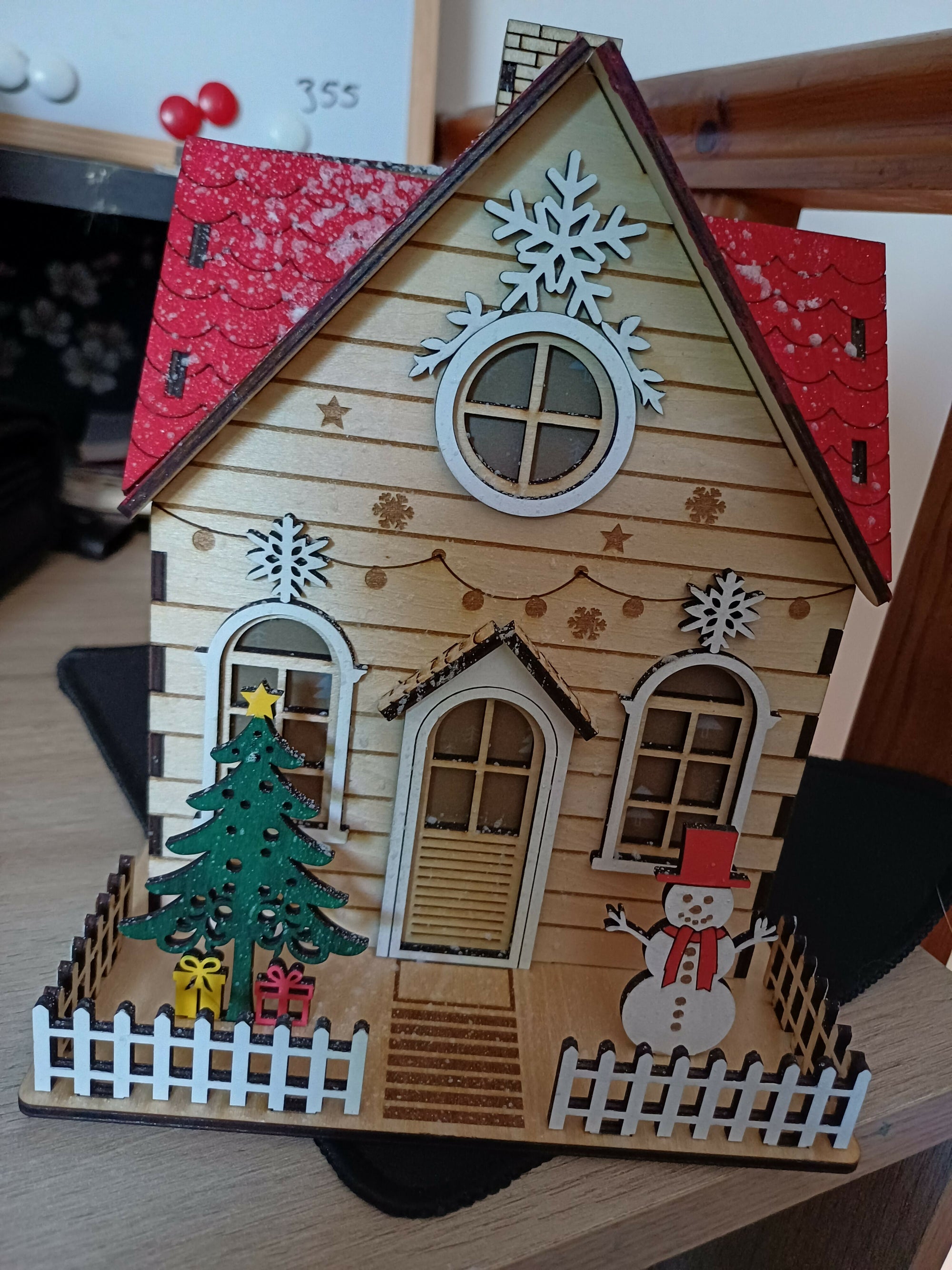 Grande maison de Noël