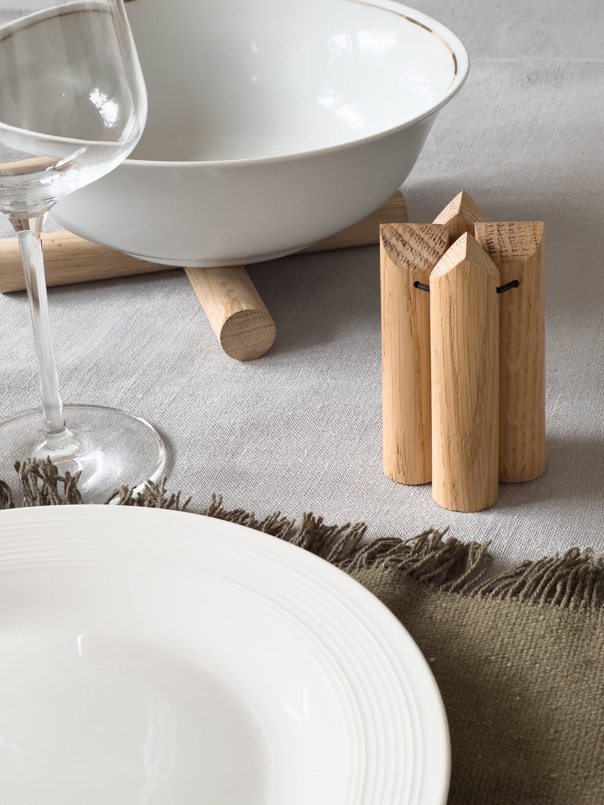 Fagot - Dessous de plat en chêne massif