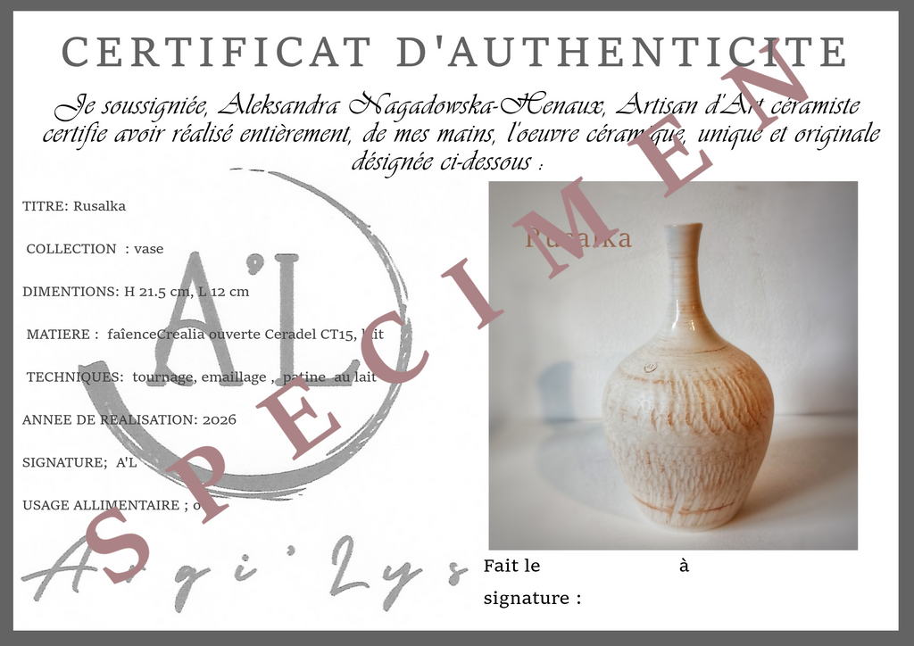 Vase Rusalka