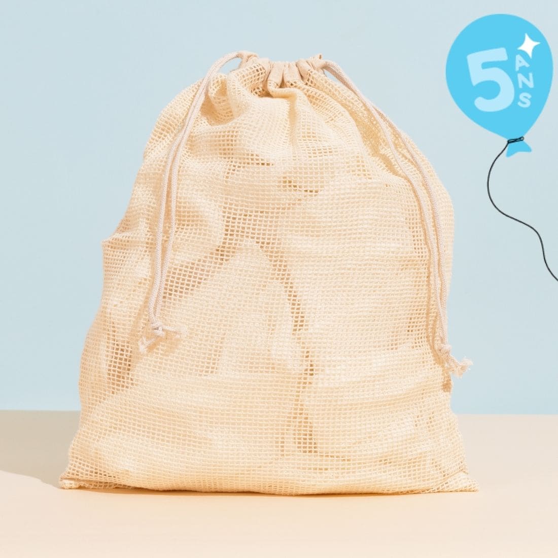 Filet de lavage en coton bio