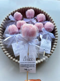 Individual melting flower wax melts