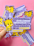 Sticker intelligence artificielle