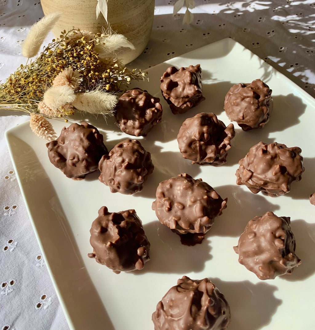 Large praline rock