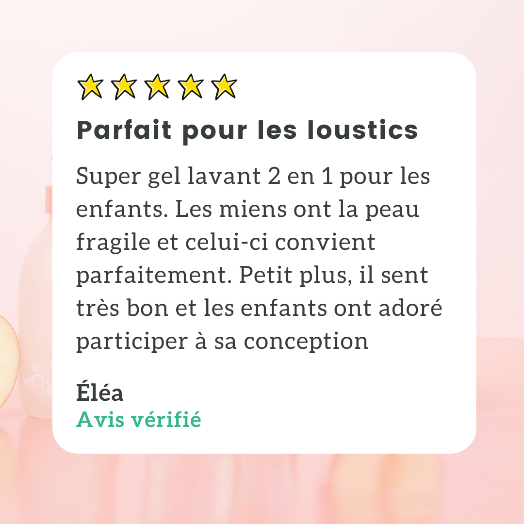 Kit Gel Lavant 2-en-1 Kids